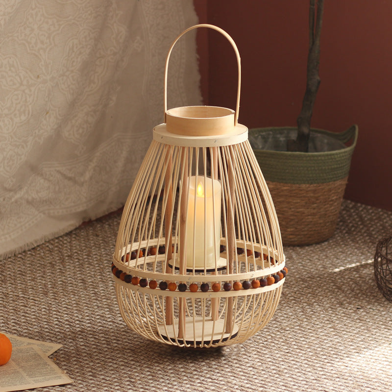 Handcrafted lantern made from natural materials Kalsten