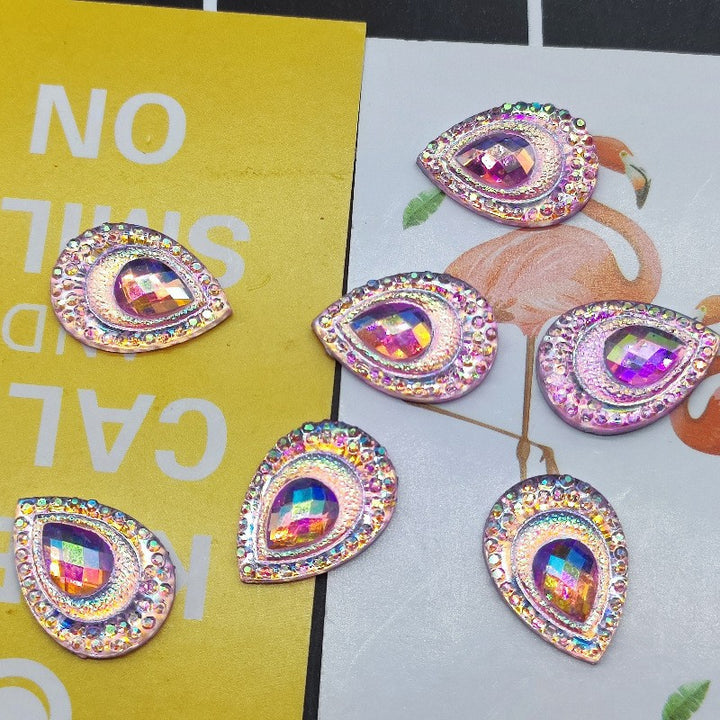 Glittering drop appliqués Kalsten
