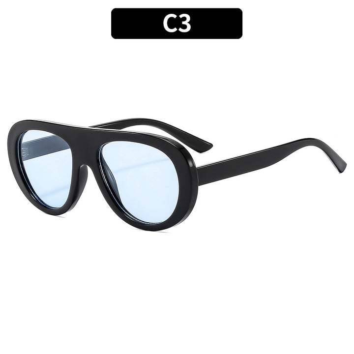 Bold Oversized Shield Sunglasses