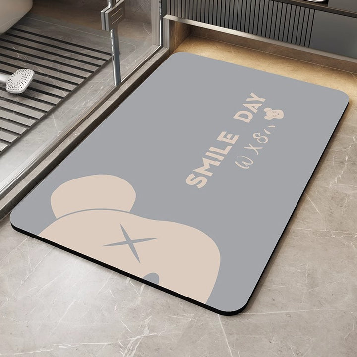 Fun Bear-Themed Bath Mat Kalsten