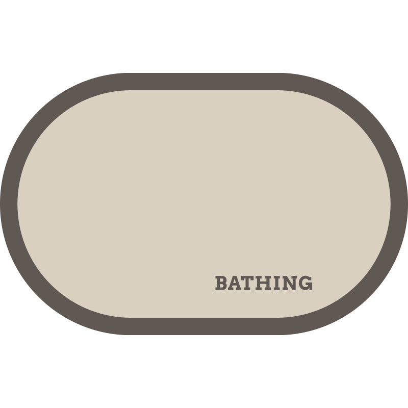 Absorbent Bathroom Floor Mat Kalsten