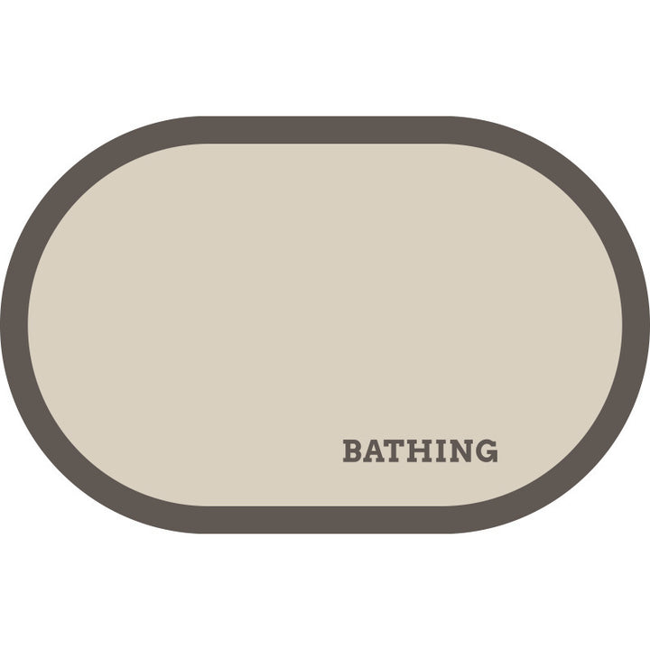 Absorbent Bathroom Floor Mat Kalsten