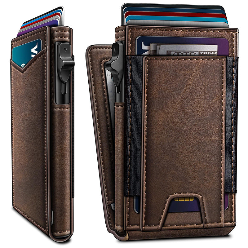 Compact Multi-Function Leather Wallet Kalsten