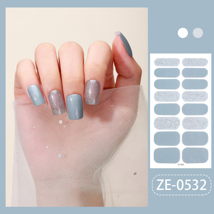 Elegant Press-On Nail Wraps