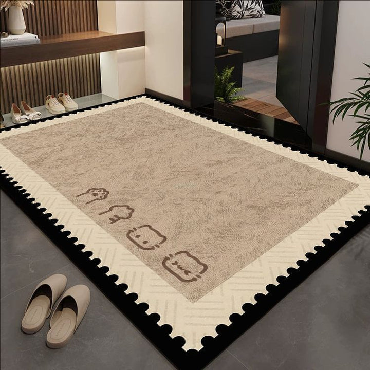 Cat-Themed Decorative Area Mat