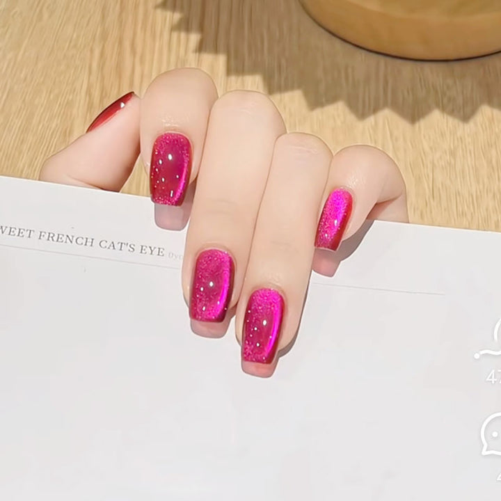 Elegant French Tip Press-On Nail Set Kalsten