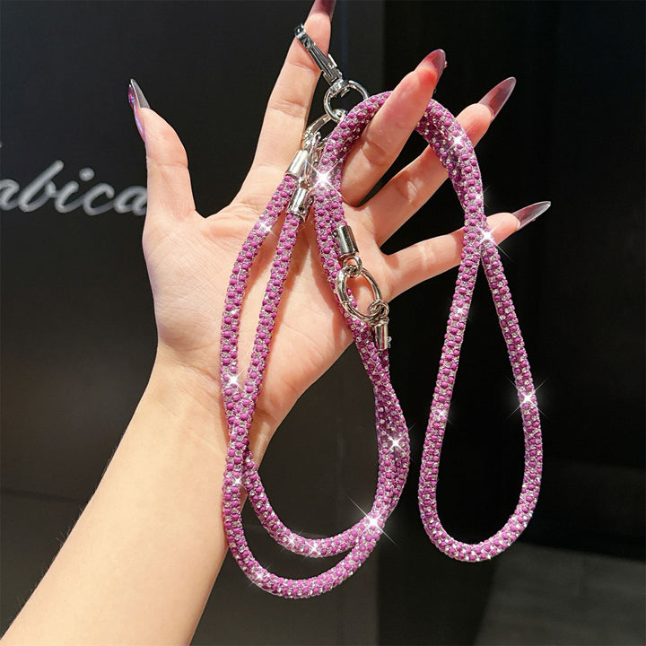 Sparkling Rhinestone Phone Strap Kalsten