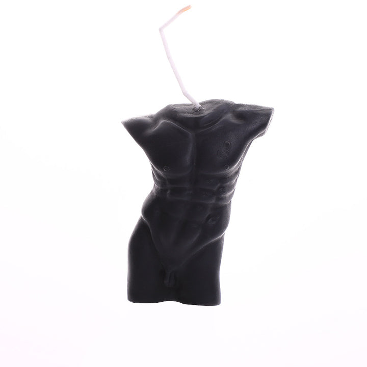 Sculptural Female Torso Scented Soy Wax Body Candle