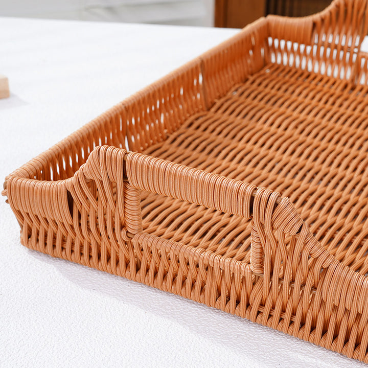 Rectangular Woven Serving Tray Kalsten