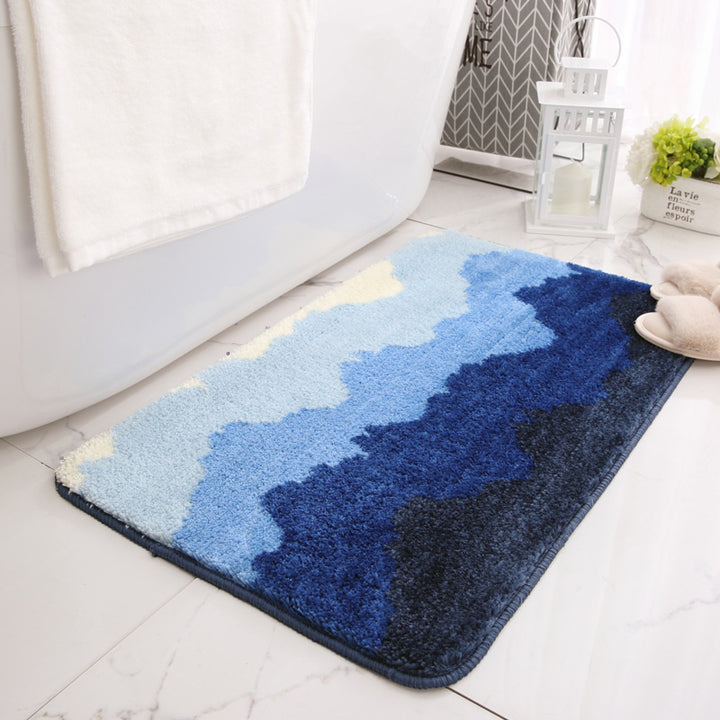 Abstract Landscape Bath Mat