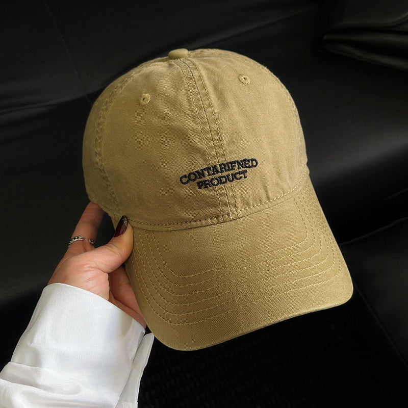 Minimalist Embroidered Baseball Cap