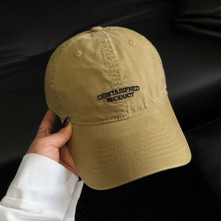 Minimalist Embroidered Baseball Cap