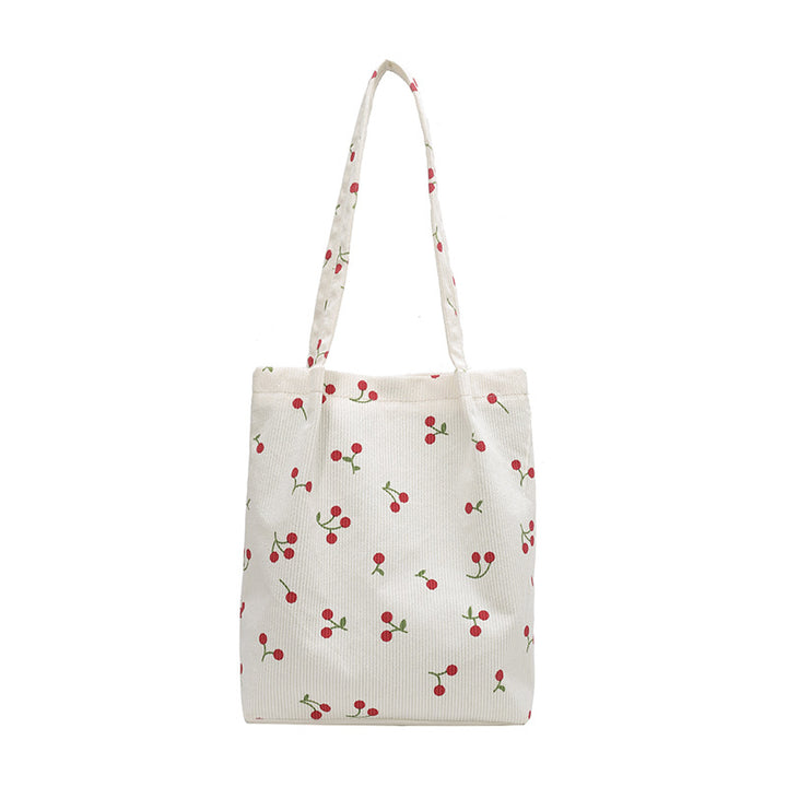 WoPlayful Cherry Print Tote Bag Kalsten