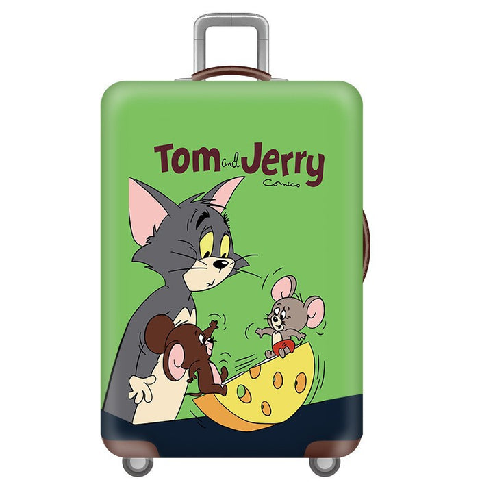 Unisex Hard Shell Suitcase with Fun Cartoon Design Kalsten