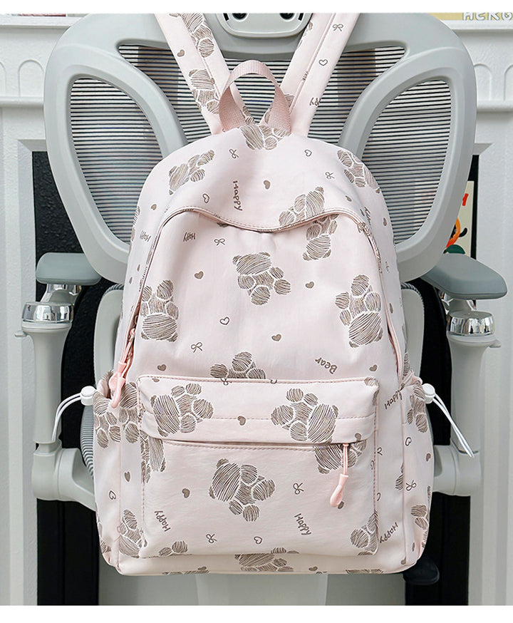 Backpack with Cute Paw Designs and Ergonomic Shoulder Straps Kalsten