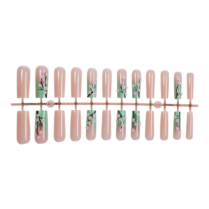 Floral Design Press-On Nails Set Kalsten