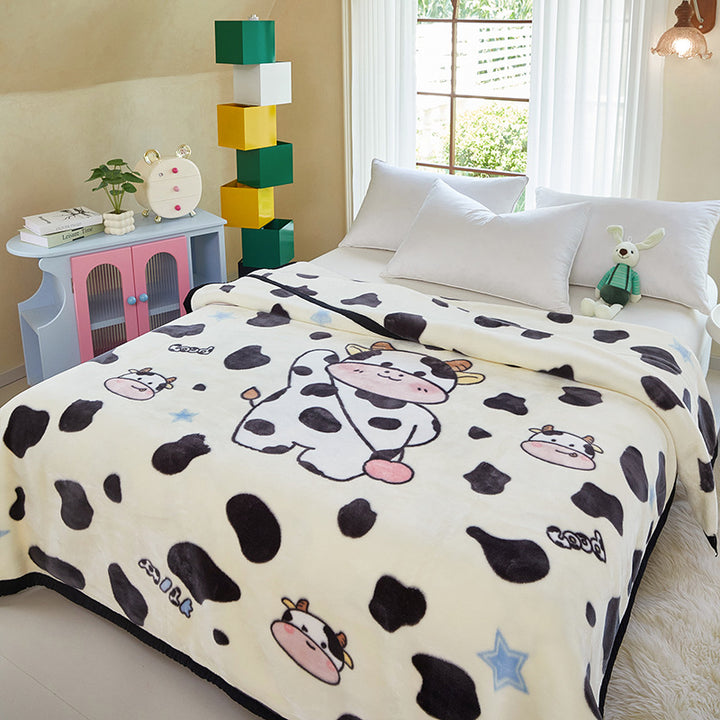 Decorative Fleece Throw Blanket Kalsten
