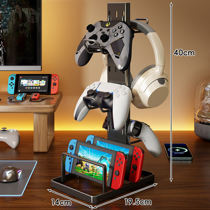 Multi-Controller and Headset Organizer Dock