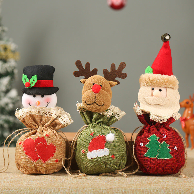 Cute Christmas gift bag in reindeer design Kalsten