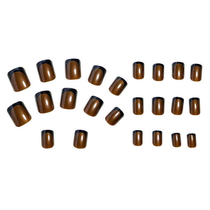 Elegant French Tip Press-On Nails Kalsten