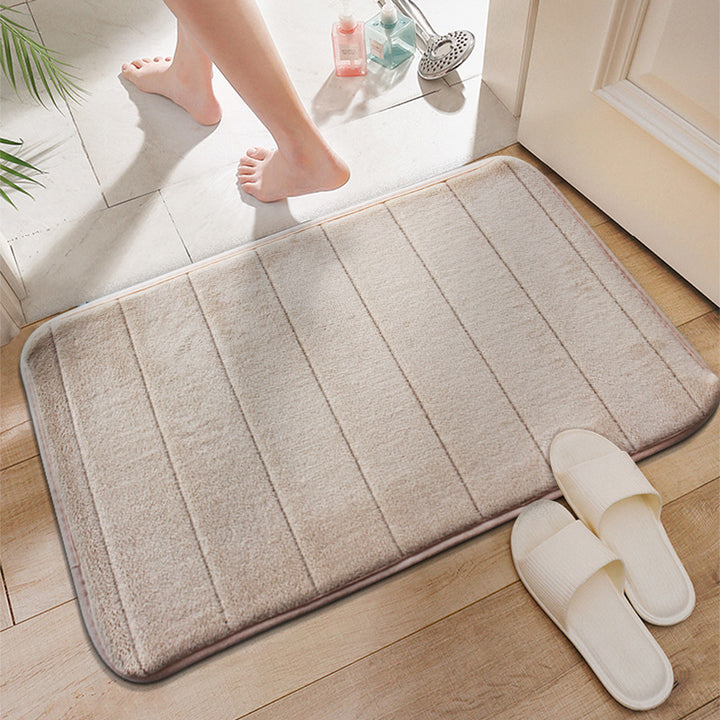 Plush Bathroom Mat Kalsten