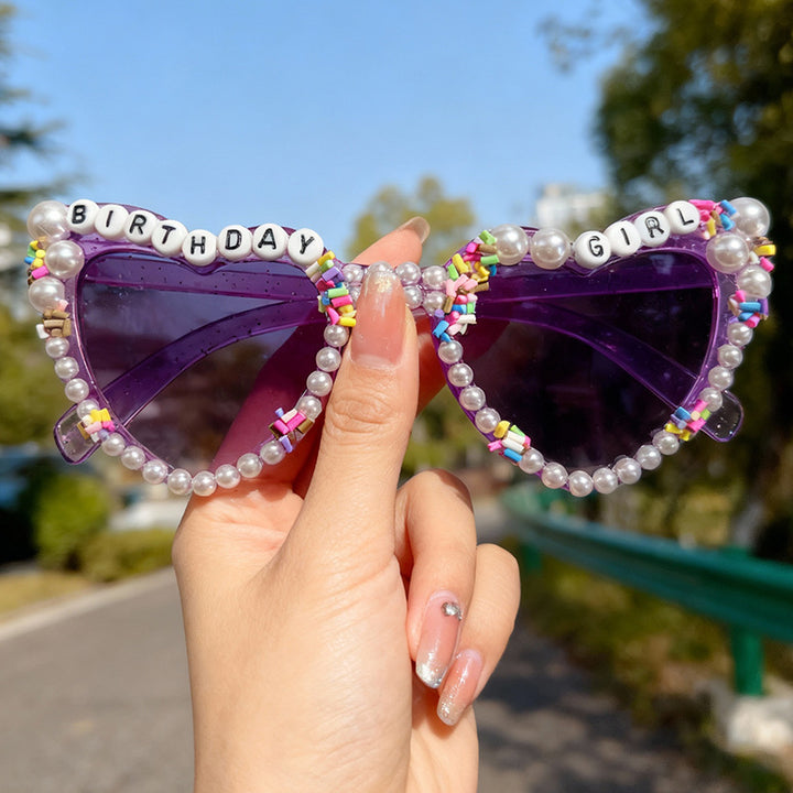 Playful Themed Cat-Eye Sunglasses Kalsten