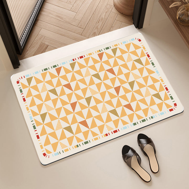 Geometric Patterned Area Rug Kalsten