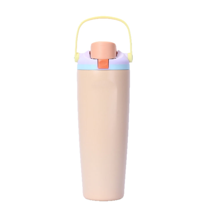 Women's insulated drinking bottle with ergonomic carry handle Kalsten