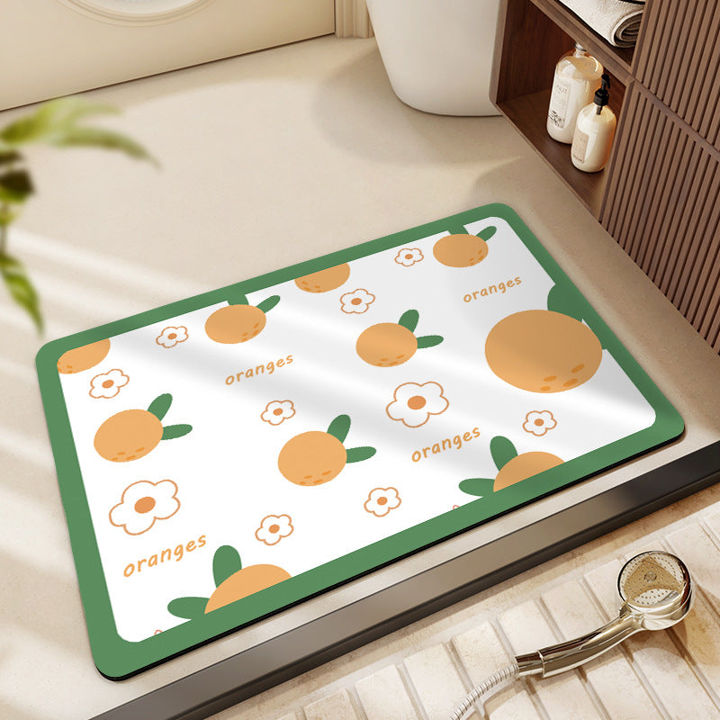 Decorative Honeycomb Bath Mat Kalsten