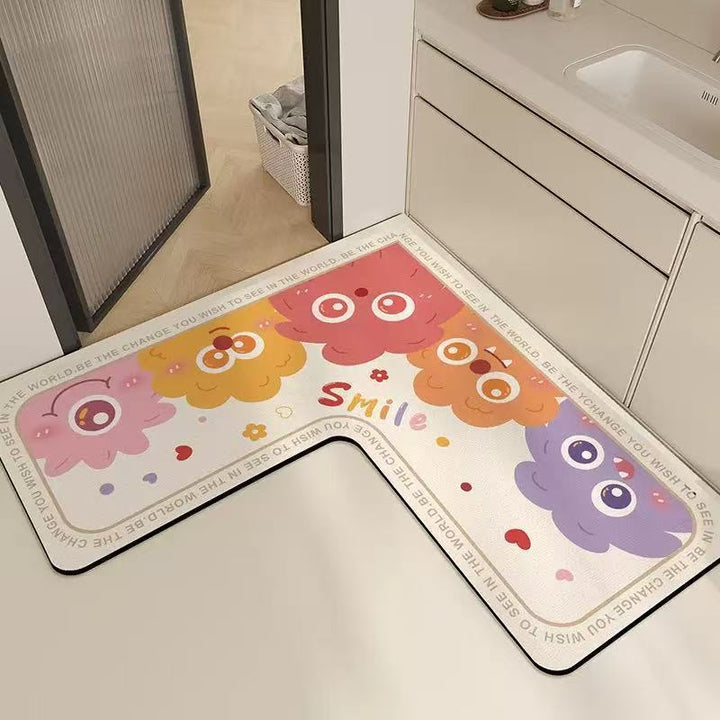 Cute Bear-Shaped Bath Mat