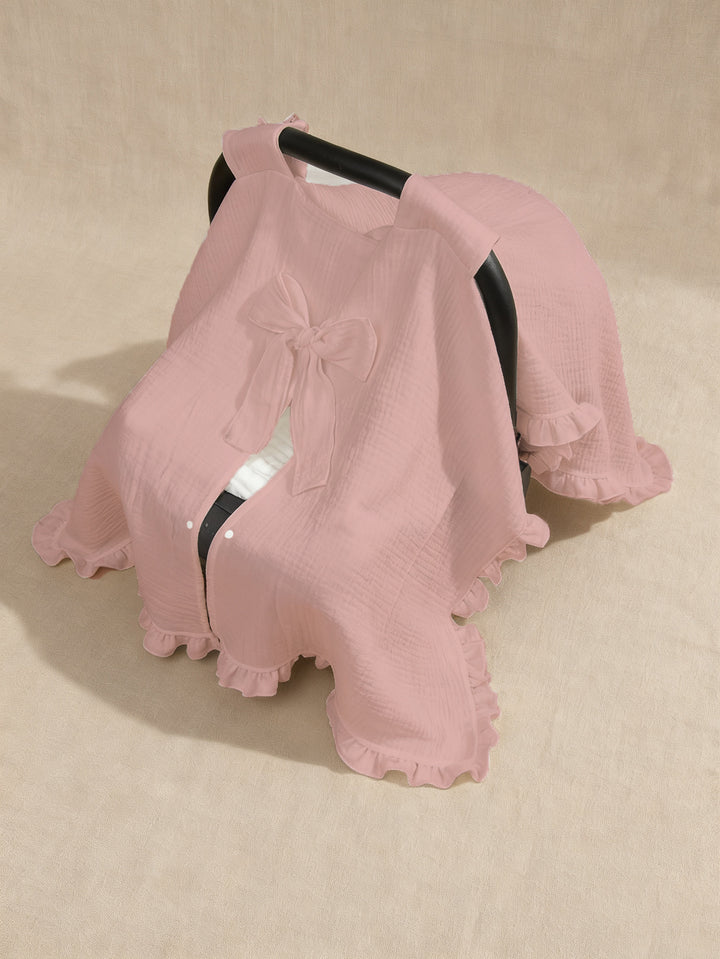 Premium Muslin Baby Car Seat Cover kalsten