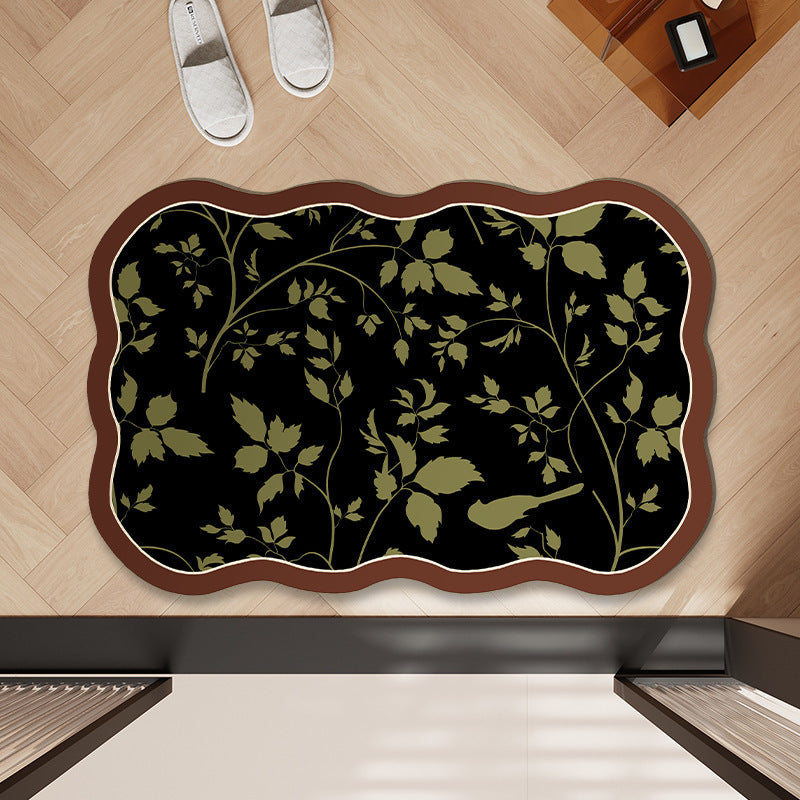 Decorative Oval Area Mat