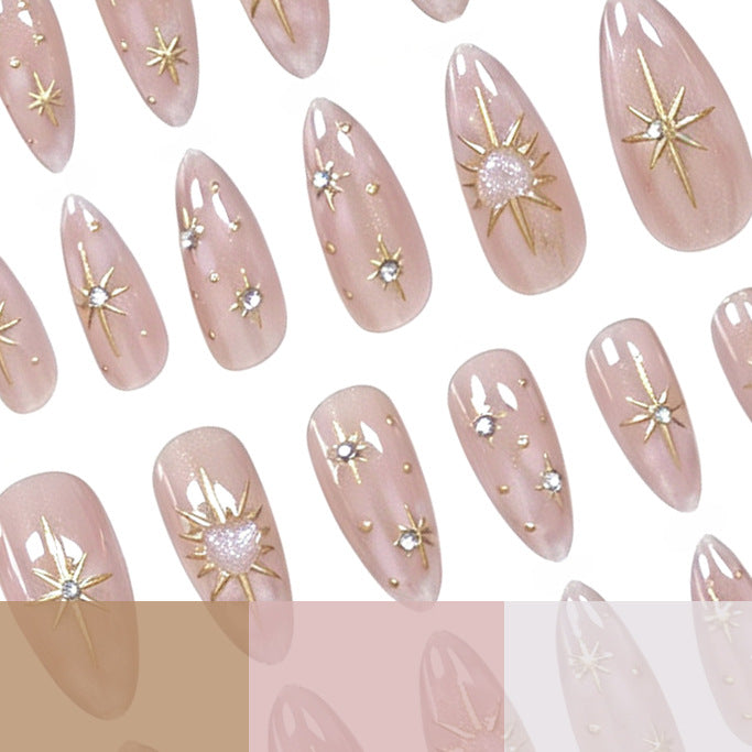Artistic Stiletto Nail Art Kalsten