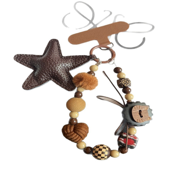 Stylish Beaded Key Ring Holder Kalsten