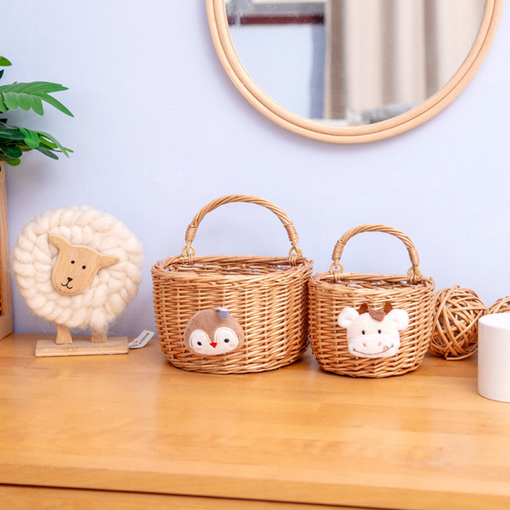 Funny storage basket with animal motif Kalsten