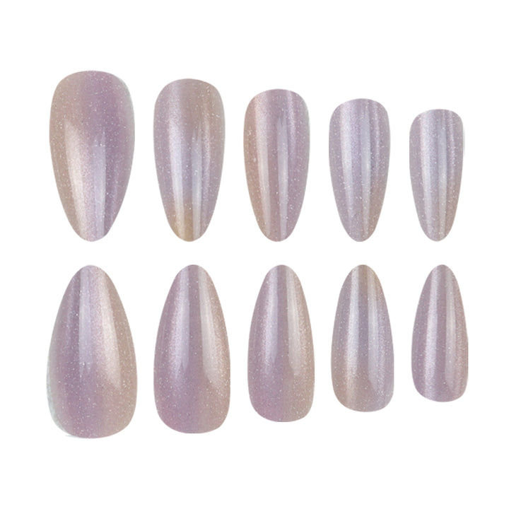 Sparkling Ombre Stiletto Press-On Nails Kalsten
