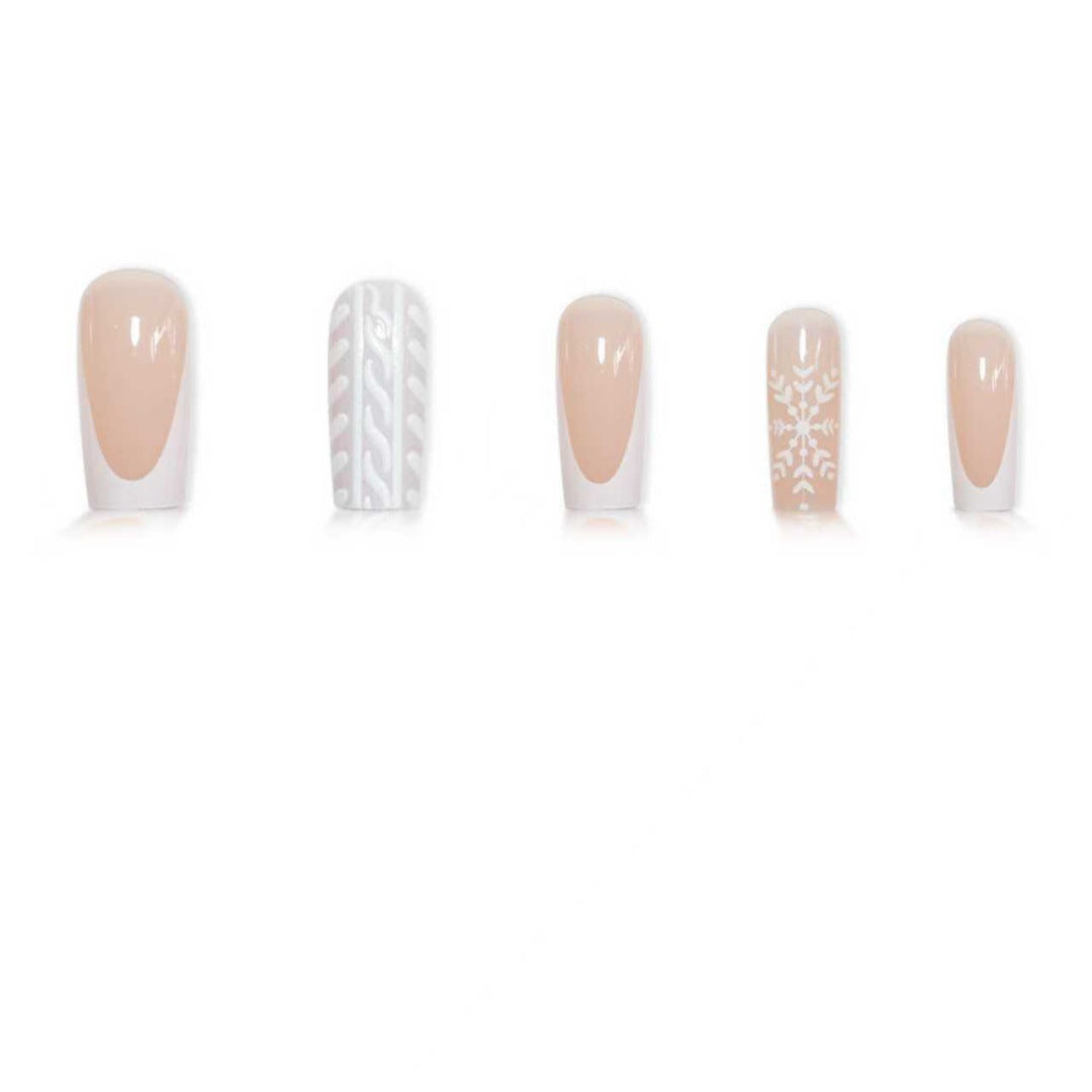 Seasonal French Tip Nail Art Set Kalsten