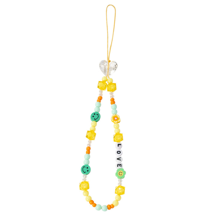 Beaded Smile Face Eyewear Chain Kalsten