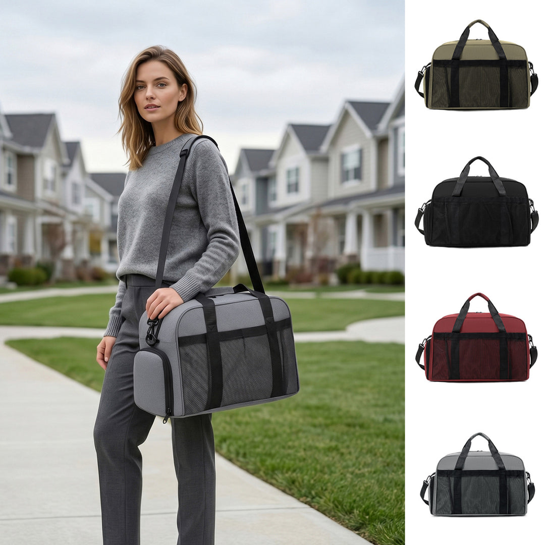 Spacious Multi-Pocket Travel Duffle Bag Kalsten