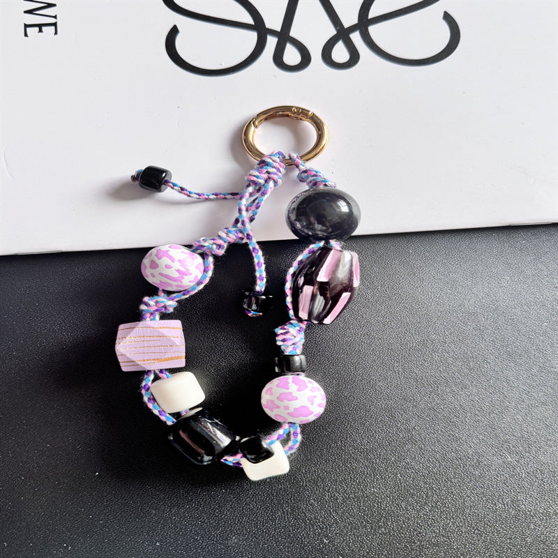 Decorative Beaded Charm Keychain Kalsten 1790135561