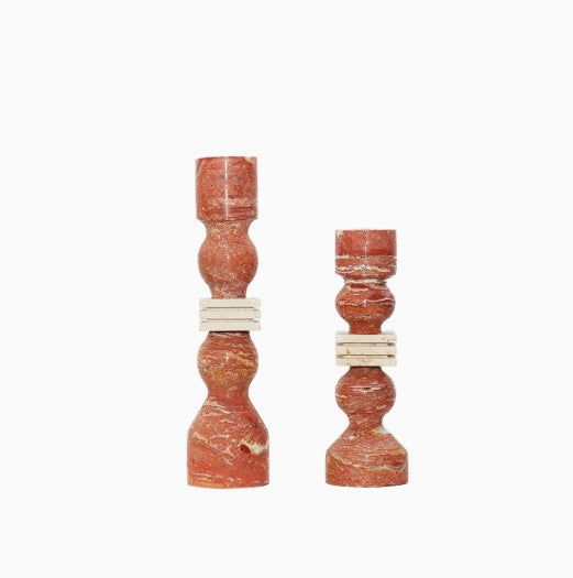 Decorative Stacked Candle Holder