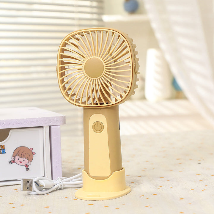 Ladies Portable Hand Fan with Flexible Holder Kalsten