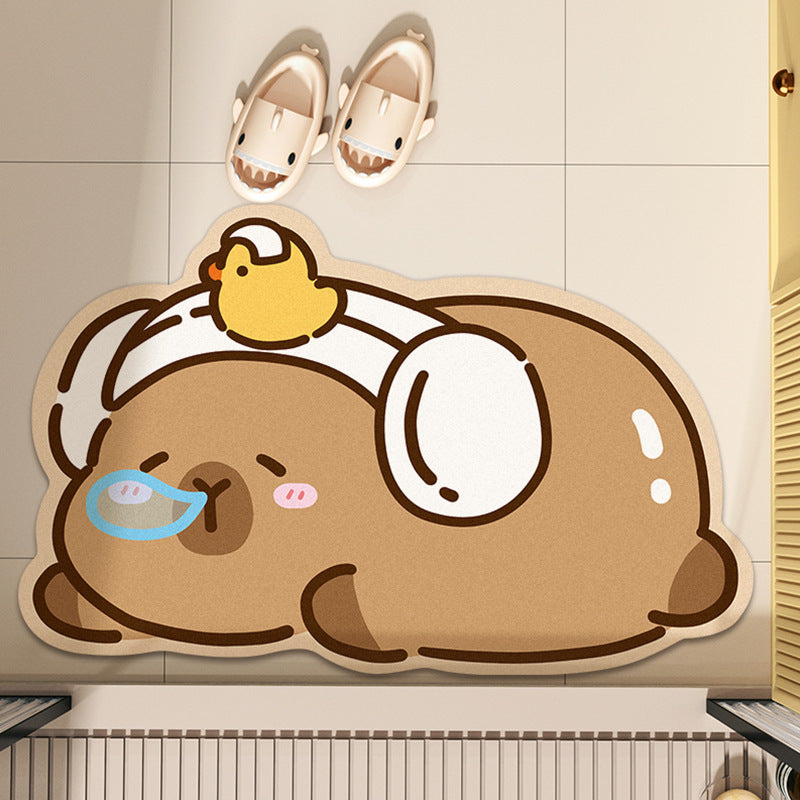 Fun Character Bath Mat