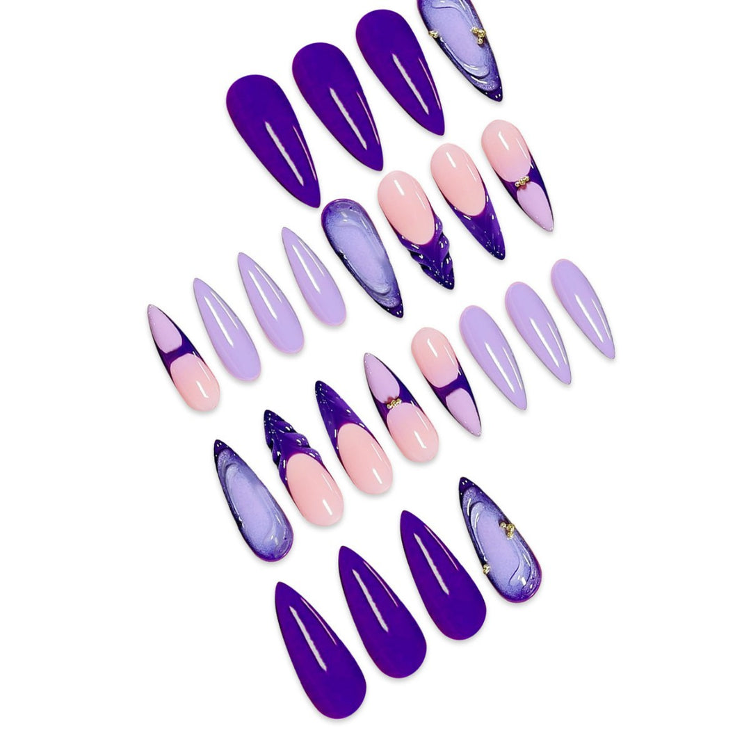 Stylish Stiletto Press-On Nail Set Kalsten