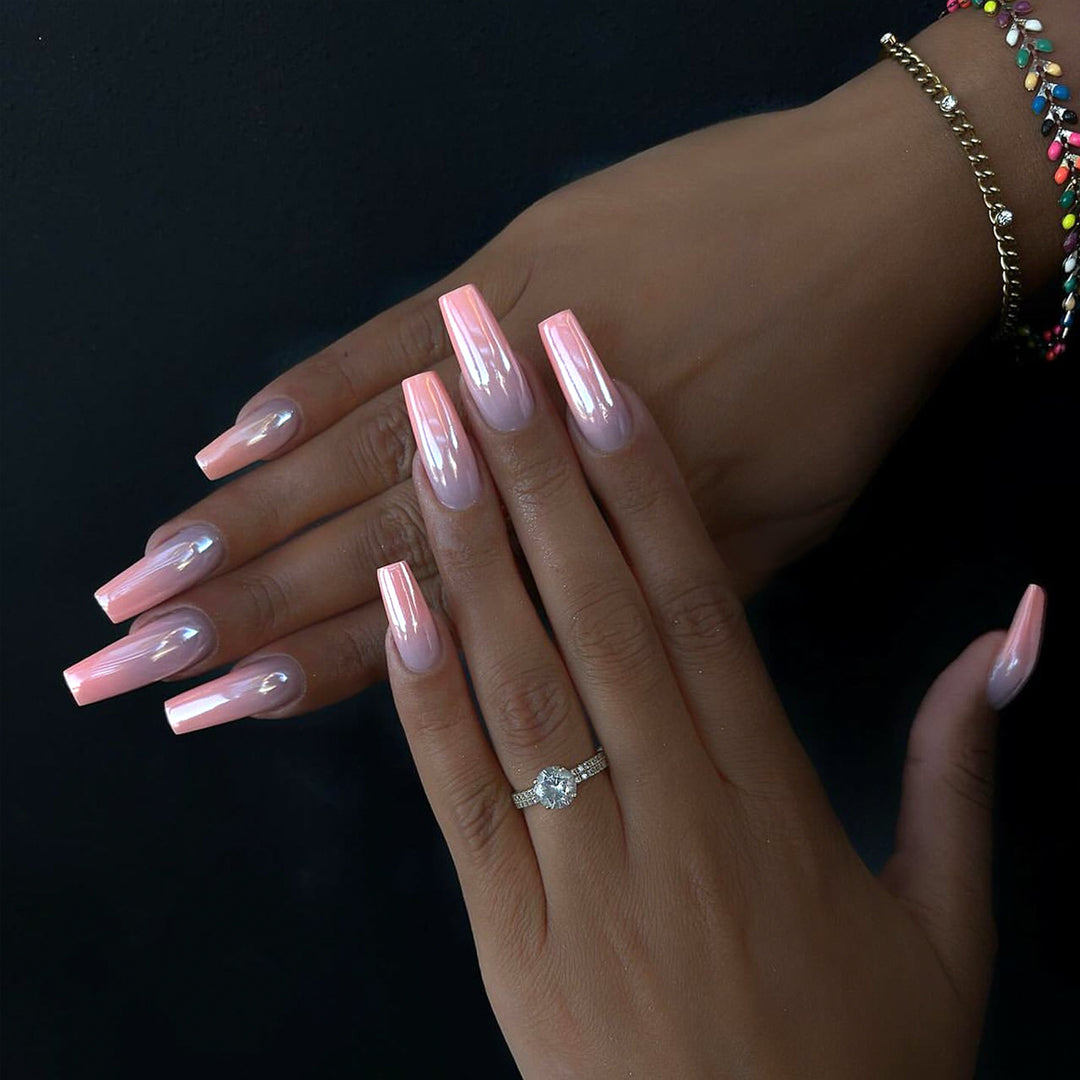 Elegant Acrylic Press-On Nail Extensions Kalsten