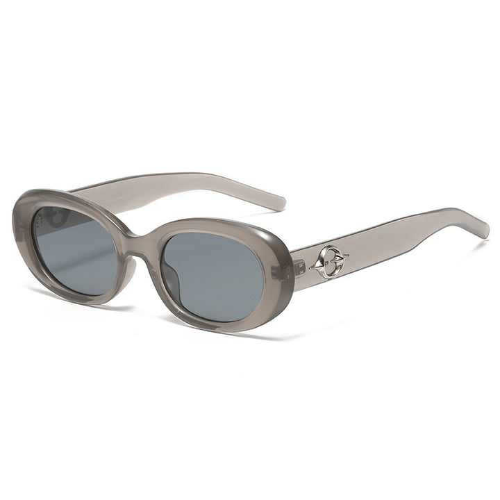 Retro-Inspired Oval Frame Sunglasses Kalsten