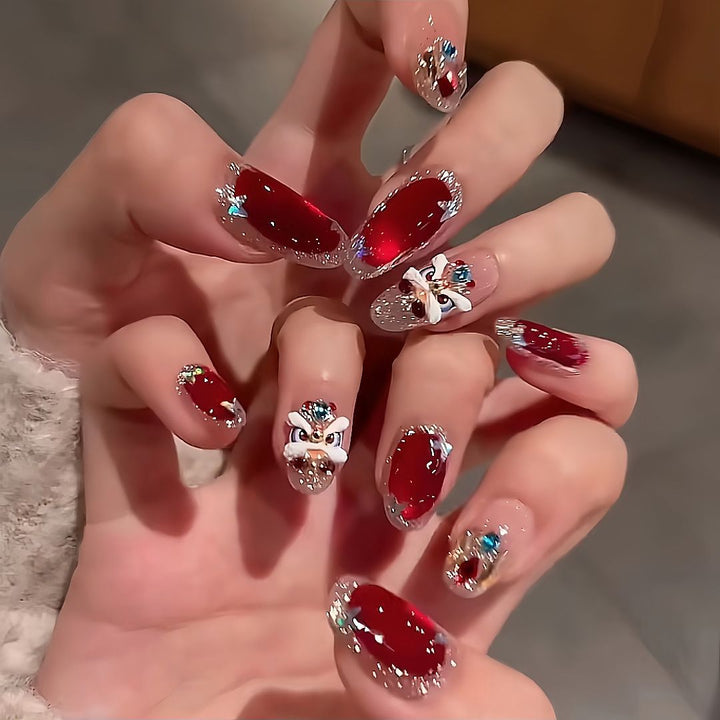 Luxury Decorative Press-On Nails Kalsten