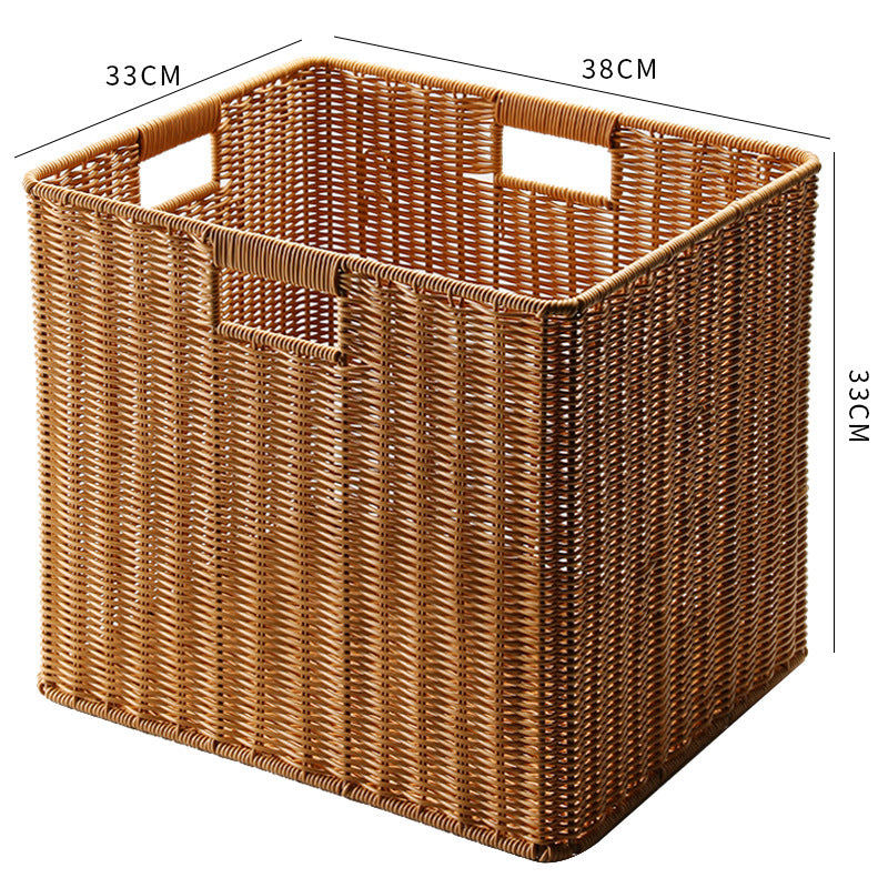 Unisex Spacious Storage Basket made of Woven Natural Material Kalsten