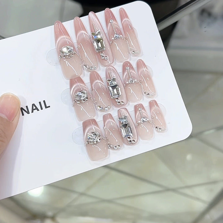 Decorative Acrylic Press-On Nail Design Set Kalsten