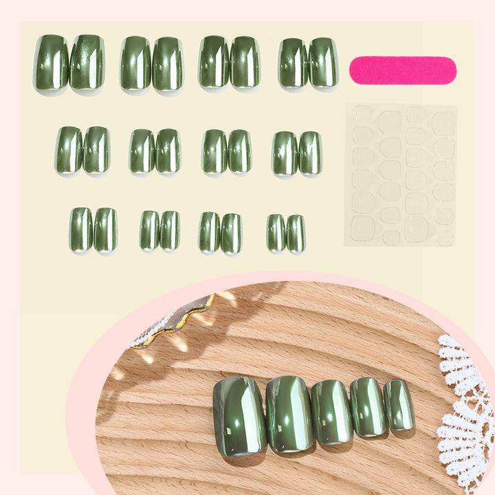 Artificial Nail Set with Elegant, Glossy Design Kalsten